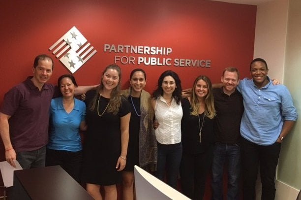 The Business of Giving Visits the Offices of the Partnership for Public Service