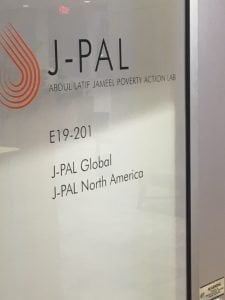 The Business Of Giving Visits The Offices Of J Pal North America Denver Frederick