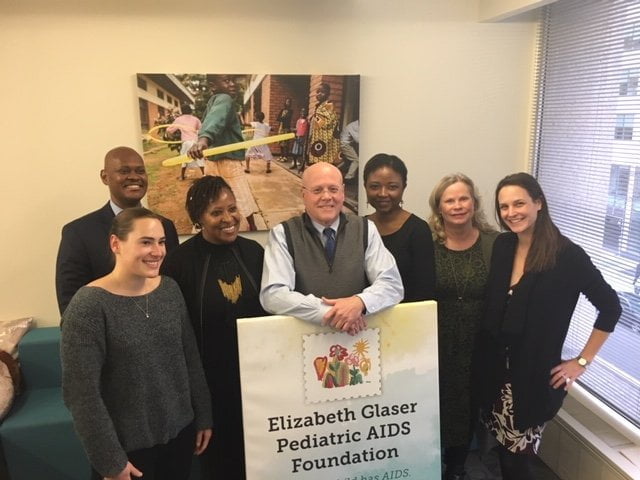 The Business of Giving Visits the Offices of the Elizabeth Glaser Pediatric AIDS Foundation