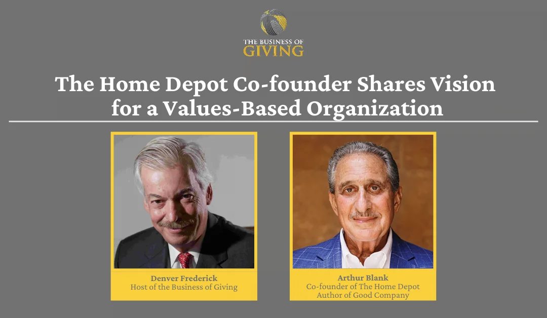 Home Depot co-founder Arthur Blank on corporate profits, social change