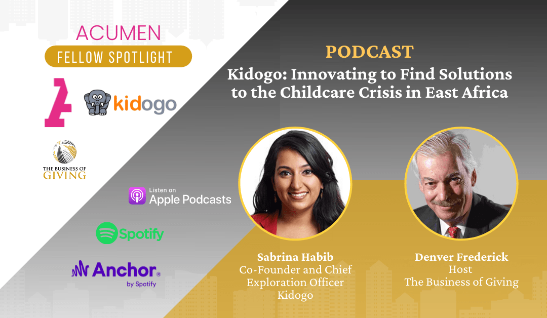 Kidogo: Innovating to Find Solutions to the Childcare Crisis in East Africa﻿
