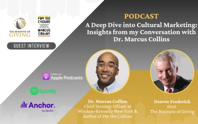 A Deep Dive into Cultural Marketing: Insights from my Conversation with Dr. Marcus Collins