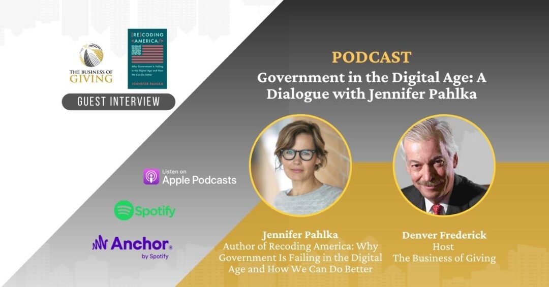 Government in the Digital Age: A Dialogue with Jennifer Pahlka