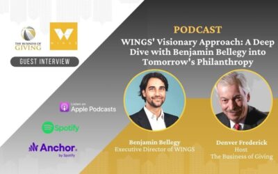 WINGS’ Visionary Approach: A Deep Dive with Benjamin Bellegy into Tomorrow’s Philanthropy.